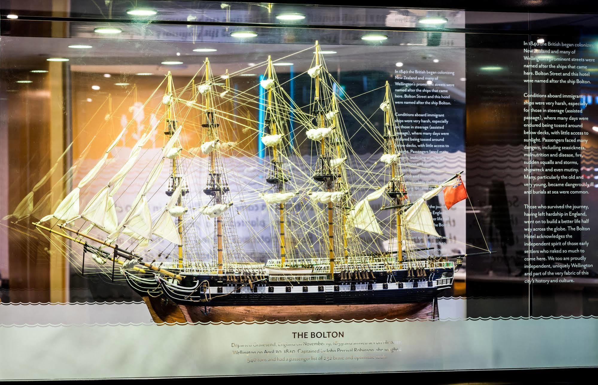 Bolton Hotel Веллингтон Экстерьер фото Model of the ship at the National Maritime Museum
